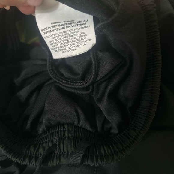 Nike Dri-FIT Tempo Running Shorts Black Neon Yellow Pink Flaw Size M - Picture 3 of 8